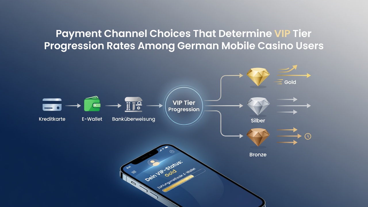Übersicht über gängige Zahlungsmethoden in deutschen Mobilcasinos und deren Einfluss auf VIP-Progression